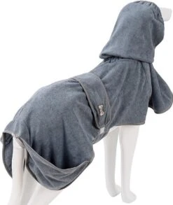 Super Absorberende Honden Badjas Grijs Maat L 14 Super Absorberende Honden Badjas Grijs Maat L -Honden Huis Winkel 1012x1200