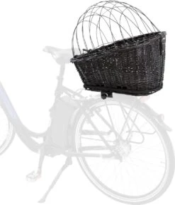 Trixie Fietsmand - Voor Bagagedrager -n35x49x55 Cm - Zwart -Honden Huis Winkel 1023x1200
