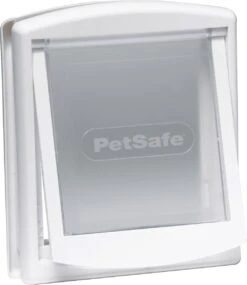 Petsafe 757 Hondenluik - Medium - Zilver/Tranparant -Honden Huis Winkel 1039x1200 1