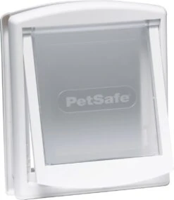 Petsafe 740 Hondenluik - Wit/Transparant - Medium - 35 X 26,5 Cm -Honden Huis Winkel 1039x1200