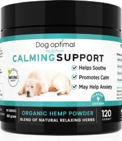 RUST EN KALMEREN CALMING Support 120 Stuks - Kalmeren - AntistressmiddelHond - Hond - Hondenkoekjes - Hondensupplementen - Honden - Puppy - Hondenvoeding