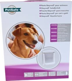 Petsafe 740 Hondenluik - Wit/Transparant - Medium - 35 X 26,5 Cm -Honden Huis Winkel 1059x1200 1