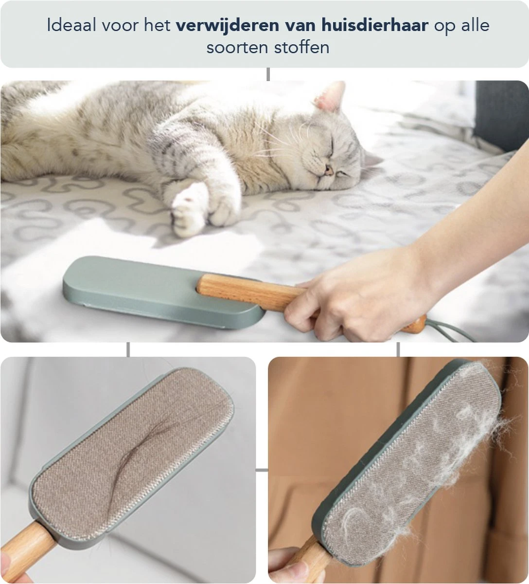 Merkloos Pluizenverwijderaar - Huisdierhaar Verwijderaar - Kledingroller – Pluizenroller - Kleefroller - Kledingborstel - Ontpluizer - Pluizentondeuse - Huisdierhaar Verwijderaar - LW Products 3 Merkloos Pluizenverwijderaar - Huisdierhaar Verwijderaar - Kledingroller – Pluizenroller - Kleefroller - Kledingborstel - Ontpluizer - Pluizentondeuse - Huisdierhaar Verwijderaar - LW Products - Afbeelding 3