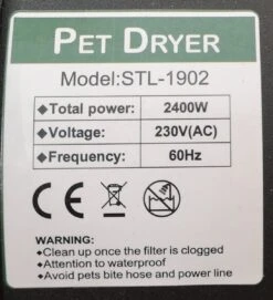 Merkloos Edward&DeVries Professionele Hondenföhn Met 4 Opzetstukken – Waterblazer Voor Honden – Stil Design – Krachtig + Extra Filter - Zwart -Honden Huis Winkel 1095x1200