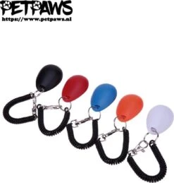 Merkloos PetPaws - Training Clicker Voor De Hond - Rood -Honden Huis Winkel 1143x1200 6