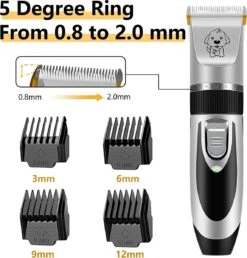 Merkloos Hondentondeuse, Hundeschermaschine / Dog Clippers - Dierenhaartrimmer, Hondentondeuse Kit Hond Verzorging -Honden Huis Winkel 1147x1200 2