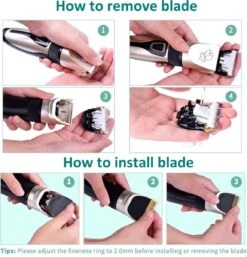 Merkloos Professionele Dierentondeuse - Scheerapparaat Voor Honden En Katten - Trimmer - 4 Opzetstukken - Oplaadbaar - Draadloos - Stil - Verschillende Haar En Vachtlengtes - Haartrimmer - Hondentrimmer - Honden Trimmer - Honden Knippen - Haren Knippen -Honden Huis Winkel 1154x1200 1