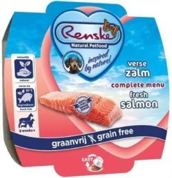 Renske Vers Vlees Zalm Graanvrij - Hondenvoer - 10 X 395 Gr 19 Renske Vers Vlees Zalm Graanvrij - Hondenvoer - 10 X 395 Gr -Honden Huis Winkel 1162x1200 3