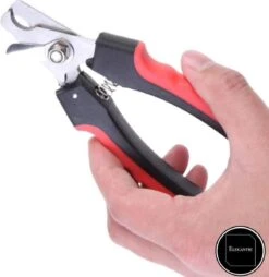 ElegaPet Professionele Nagelknipper Hond L - Rood Zwart - Dier - Nageltang Met Veiligheidsstop Nagelschaar -Honden Huis Winkel 1165x1200 4