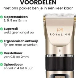 Hondentondeuse - Honden & Katten - Trimmer - Geluidsloos -Honden Huis Winkel 1167x1200 1