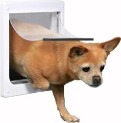 Trixie 2-Weg Hondenluik Wit - XS-S 25 X 29 CM -Honden Huis Winkel 1176x1200 10