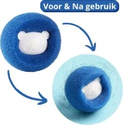 Merkloos Wasdrogerbollen - Haarverwijderaar Huisdieren - Haarvanger Wasmachine - Wasbollen - Drogerbollen - 4 Keer 9 Merkloos Wasdrogerbollen - Haarverwijderaar Huisdieren - Haarvanger Wasmachine - Wasbollen - Drogerbollen - 4 Keer -Honden Huis Winkel 1176x1200