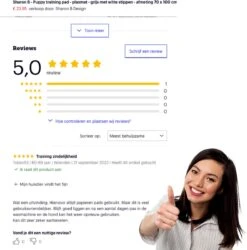 XXL Puppy Training Pad - Plasmat - Zwart - 104 X 104 Cm - Hondentoilet - Herbruikbaar - Wasbaar 17 XXL Puppy Training Pad - Plasmat - Zwart - 104 X 104 Cm - Hondentoilet - Herbruikbaar - Wasbaar -Honden Huis Winkel 1185x1200 2