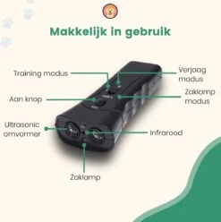 Dierboel Professionele Anti Blaf Apparaat 2022 - Diervriendelijke Ultrasoon Anti Blaf Apparaat - Voor Het Trainen Van Kleine & Grote Honden - Zonder Schok -Honden Huis Winkel 1196x1200 8