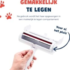 JC Pets Premium Pluizenborstel - Huisdierhaar Verwijderaar – Pluizenverwijderaar – Honden En Kattenhaar Verwijderaar - Ontpluizer - Pluizenroller -Honden Huis Winkel 1197x1200 2