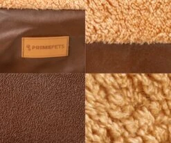 PrimePlus Hondenkussen XL Bruin/Cognac - 120x80x10 CM - Zacht En Luxe Hondenmand - Hondenbed - Hondenmat - Orthopedisch Hondenkussens -Honden Huis Winkel 1200x1000 4