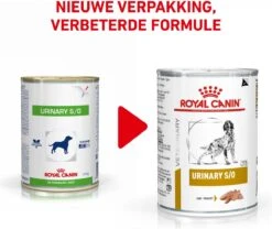 Royal Canin Urinary S/O Hond - 12 X 410 G Blikken -Honden Huis Winkel 1200x1010