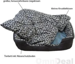 Eyepower Hondenbed 82x70x20 Cm Hondenkussen Wasbaar Dierenkussen Dierlijk Bed Kattenbed Kattenbed... -Honden Huis Winkel 1200x1020 1