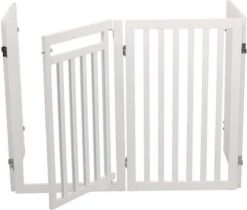 Trixie Hondenhek Met Deur Wit - 60-160 X 81 CM -Honden Huis Winkel 1200x1021 1