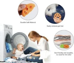 ALG-Shop - Haarverwijderaar Voor Huisdieren - 2 Stuks - Wasmachine Reiniger - Hondenhaar Verwijderaar Voor Wasmachine En Droger - Pluispootjes -Honden Huis Winkel 1200x1025