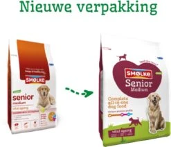 Smolke Senior Medium - Kip - Hondenvoer - 12 Kg -Honden Huis Winkel 1200x1030 1