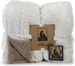 Designed By Lotte Wush - Hondendeken - Beige/Bruin - 150x125 Cm