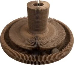 District 70 MAZE 3-in-1 Opvouwbare Kartonnen Kattenmand - Inclusief Catnip Balletje - Voor Slapen, Spelen En Krabben! -Honden Huis Winkel 1200x1056 2