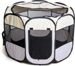 Dogs&Co Puppyren Opvouwbaar Grijs 90x90x60cm In Handige Draagtas 11 Dogs&Co Puppyren Opvouwbaar Grijs 90x90x60cm In Handige Draagtas -Honden Huis Winkel 1200x1057 2