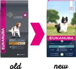 Eukanuba Dog Adult Small/Medium Breed Lamb / Rice - 12 KG -Honden Huis Winkel 1200x1082 2