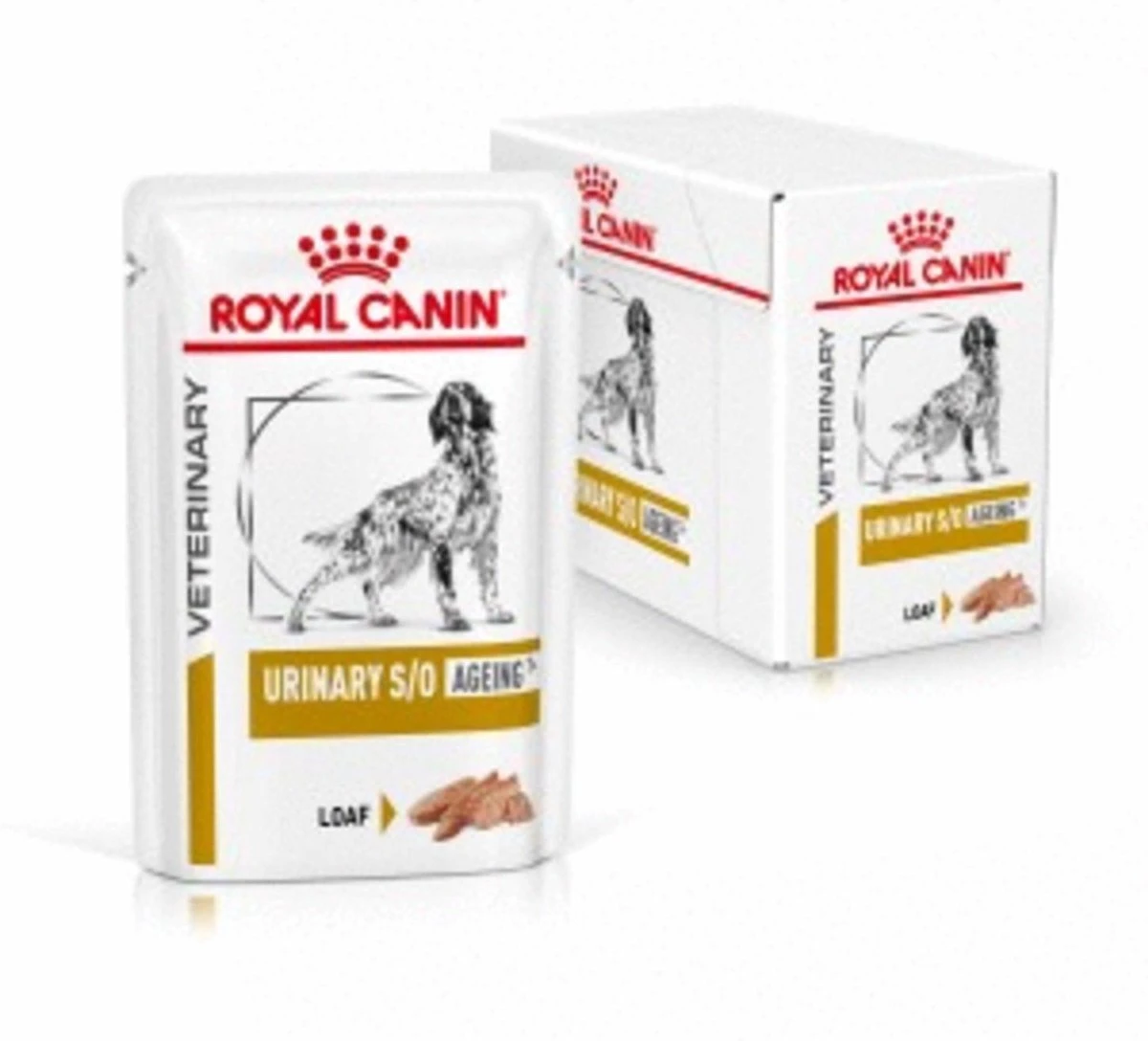 Royal Canin Veterinary Diet Urinary S/O Ageing 7+ Wet - Hondenvoer - 12x85 G 2 Royal Canin Veterinary Diet Urinary S/O Ageing 7+ Wet - Hondenvoer - 12x85 G - Afbeelding 2
