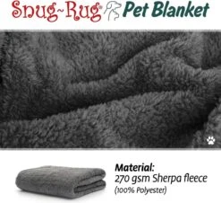 Snug-Rug Huisdier Deken Voor Honden En Katten – Small Slate Grey Kattendeken Hondendeken – Vetbed Hond Bench Bank Fleece Kat Dierendeken Kattendekentjes Kattendekentje Dierenmat Hondenmat Plaid Kattendekens Kattenplaid -Honden Huis Winkel 1200x1099 2