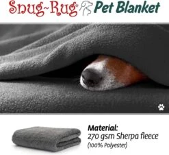 Snug-Rug Huisdier Deken Voor Honden En Katten – Small Slate Grey Kattendeken Hondendeken – Vetbed Hond Bench Bank Fleece Kat Dierendeken Kattendekentjes Kattendekentje Dierenmat Hondenmat Plaid Kattendekens Kattenplaid -Honden Huis Winkel 1200x1099 3
