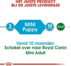 Royal Canin Shn Mini Puppy Pouch - Hondennatvoer - 12 X 85 G -Honden Huis Winkel 1200x1118 3