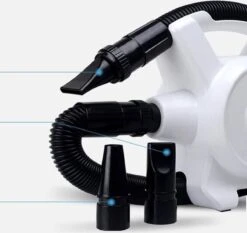 Hondenfohn - Waterblazer Met Draaiknop - 2400W Vermogen Met Warme En Koude Stand - Wit -Honden Huis Winkel 1200x1130 1