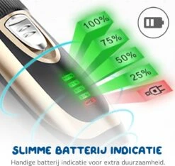 Pawwy Dieren Tondeuse Set Draadloos Voor Honden En Katten – Voor Dikke Vacht - Hondentondeuse – Hondentrimmer - Scheerapparaat - Goud -Honden Huis Winkel 1200x1135 4