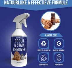 Petsly Odour & Stain Remover - Geurverwijderaars - Urine Vlekken Verwijderen Urinegeur Verwijderen Met Plantaardige Enzymen - 1L 11 Petsly Odour & Stain Remover - Geurverwijderaars - Urine Vlekken Verwijderen Urinegeur Verwijderen Met Plantaardige Enzymen - 1L -Honden Huis Winkel 1200x1142 4