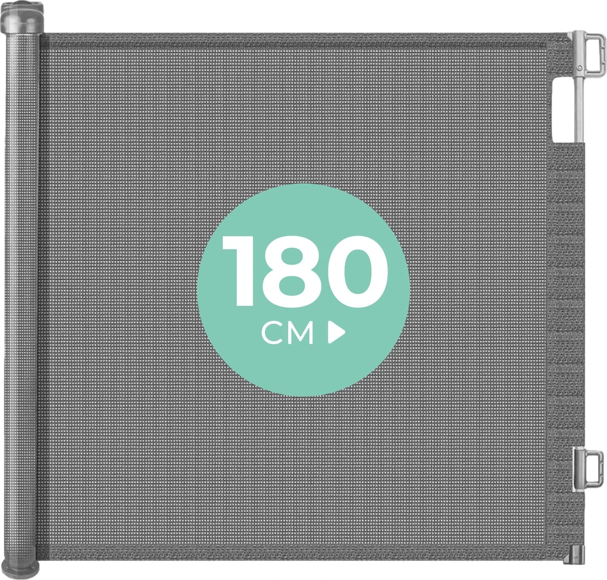 Château Animaux® - Tot 180cm Breed Traphekje Oprolbaar Hond - Stijlvolle Oplossing - Dieren Hek - Honden Hek 1 Château Animaux® - Tot 180cm Breed Traphekje Oprolbaar Hond - Stijlvolle Oplossing - Dieren Hek - Honden Hek