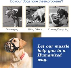 Nobleza Muilkorf Hond - Snuitomtrek 33 - Maat L - Zwart 13 Nobleza Muilkorf Hond - Snuitomtrek 33 - Maat L - Zwart -Honden Huis Winkel 1200x1147 6