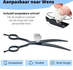 Petsify - Professionele 8-delige Huisdier Knipset - Effileerschaar Hond - Kam Hond - Schaar Hond - Katten Kam - Hondenschaar - Trimschaar Voor Honden - Kapperset - Zwart -Honden Huis Winkel 1200x1152 1