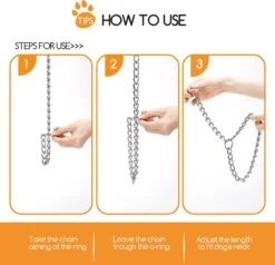 Nobleza Slipketting Hond - Sliphalsband - Trainingshalsband - Hondenketting - Maat L 10 Nobleza Slipketting Hond - Sliphalsband - Trainingshalsband - Hondenketting - Maat L -Honden Huis Winkel 1200x1155 3