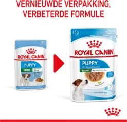 Royal Canin Shn Mini Puppy Pouch - Hondennatvoer - 12 X 85 G -Honden Huis Winkel 1200x1159 18