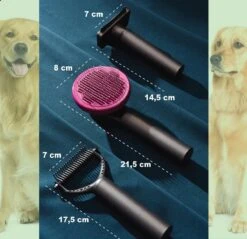 Hondenborstel Set 3 In 1 - Hondenkam - Borstelset - Klittenkam Hond - Ondervacht Kam - Furminator - Slickerborstel - Kattenkam - Verwijderd Klitten En Voorkomt Haaruitval 12 Hondenborstel Set 3 In 1 - Hondenkam - Borstelset - Klittenkam Hond - Ondervacht Kam - Furminator - Slickerborstel - Kattenkam - Verwijderd Klitten En Voorkomt Haaruitval -Honden Huis Winkel 1200x1159 5