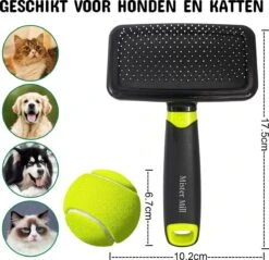 Mister Mill Professionele Set Honden Kattenborstel - Ondervachtkam Plus Slickerborstel -Honden Huis Winkel 1200x1163 4