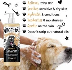 Bugalugs - Hondenshampoo Oatmeal - Met Kokos En Limoen Geur - Alle Vachttypes - Fles Met Pompje - Vegan - 500 Ml -Honden Huis Winkel 1200x1163 6