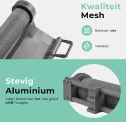 Château Animaux® - Tot 180cm Breed Traphekje Oprolbaar Hond - Stijlvolle Oplossing - Dieren Hek - Honden Hek 15 Château Animaux® - Tot 180cm Breed Traphekje Oprolbaar Hond - Stijlvolle Oplossing - Dieren Hek - Honden Hek -Honden Huis Winkel 1200x1165 10