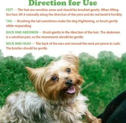 Merkloos Nobleza Dierenborstel - Hondenborstel - Kattenborstel - Tweezijdig - Dubbelzijdig - Hout - Maat L -Honden Huis Winkel 1200x1170 1