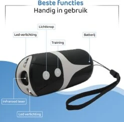 Diervriendelijke Ultrasone Anti- Blaf Apparaat 2023 + Batterijen - Extra Snel Van Blaffen Af - Anti Blafband – Honden Training Blaffen – Hondentrainer -Honden Huis Winkel 1200x1174 6