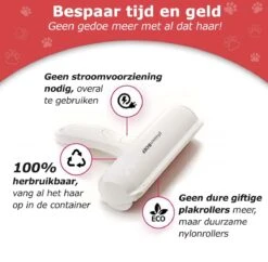 PluizenBOEF® Huisdierhaar Verwijderaar - Haarverwijderaar Voor Huisdieren - Hondenhaar - Kattenhaar - Pluizenborstel -Honden Huis Winkel 1200x1176 2