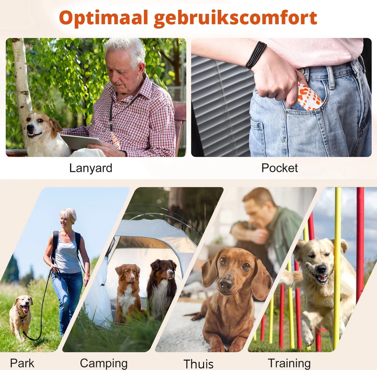 Merkloos LotaHome - Anti Blaf Apparaat - Hondentrainer Voor Binnen En Buiten - Bereik Tot 15 Meter - Diervriendelijk - Zonder Schok - Ultrasone - Voor Alle Honden - Inclusief Clicker 10 Merkloos LotaHome - Anti Blaf Apparaat - Hondentrainer Voor Binnen En Buiten - Bereik Tot 15 Meter - Diervriendelijk - Zonder Schok - Ultrasone - Voor Alle Honden - Inclusief Clicker - Afbeelding 10