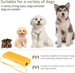 Merkloos Diervriendelijke Ultrasone Anti-Blaf Apparaat - Effectieve Hondentrainer - Anti Blaf Middel - Ultrasone Hondentrainer - Honden Clickertraining - Trainingshulp -Honden Huis Winkel 1200x1178 6